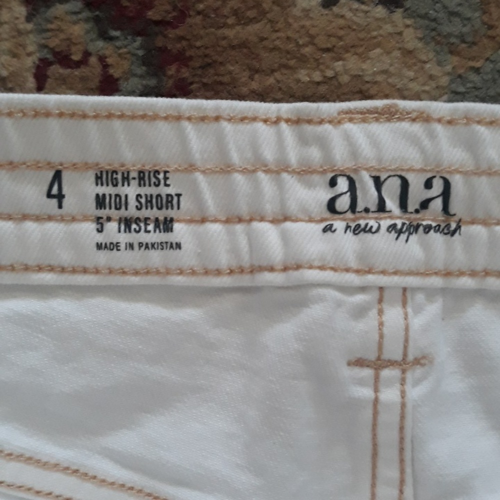 A.n.a white jean shorts - Picture 10 of 16